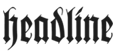 Headline Headline Label Logo